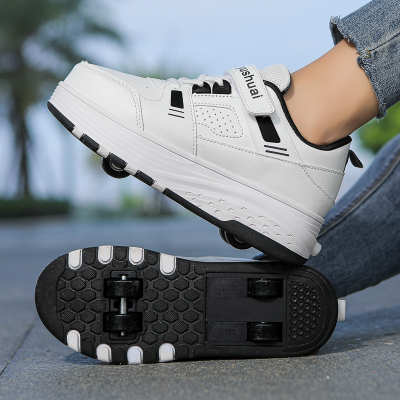 Kids 4‑Wheel Retractable Rolle - đánh giá và giá Sneakers